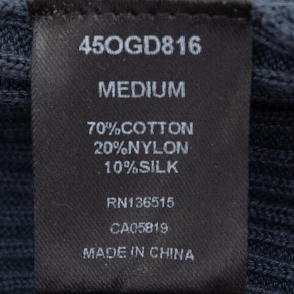 Revolve One Grey Day Silk Blend Sweater Skirt In Blue Size Medium - Picture 6 of 8